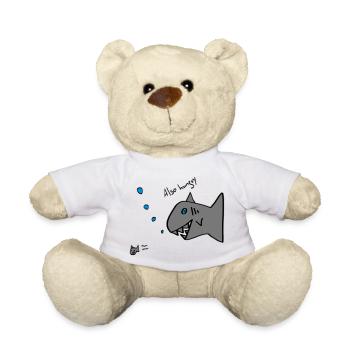 also hungry fish - Teddy - Weiß - Vorne