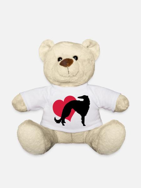 Barsoi meine Liebe - Teddy - Weiß