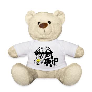 Ecstasy trip - Teddy Bear - white - Front