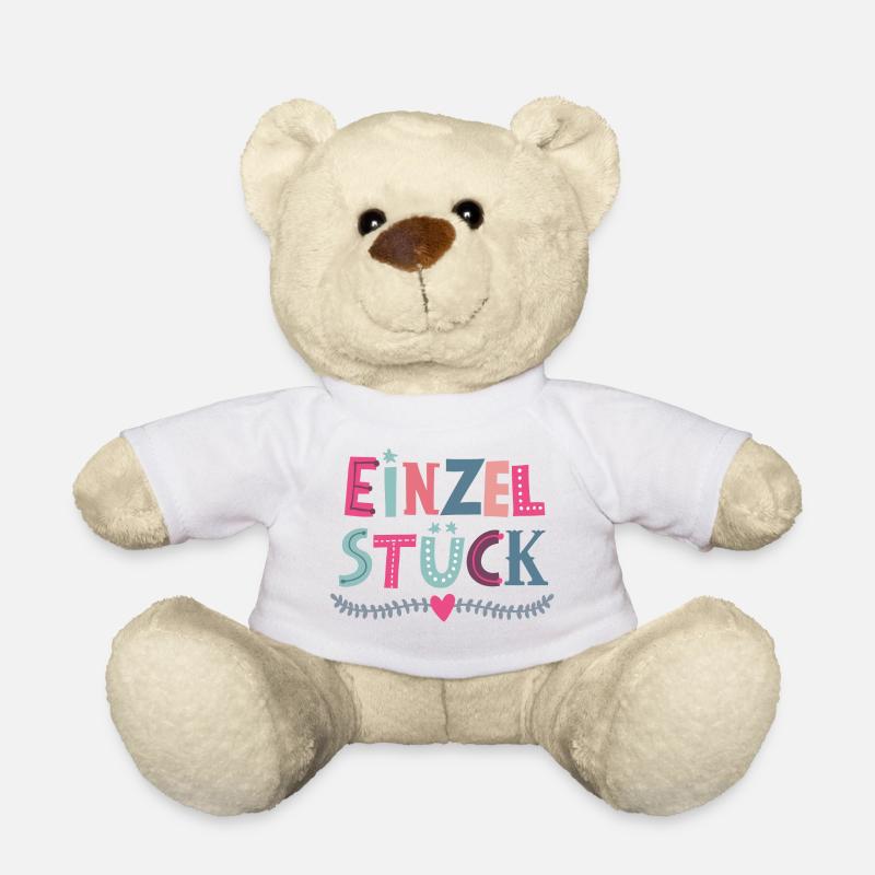 Fille seule pièce - Nounours - blanc