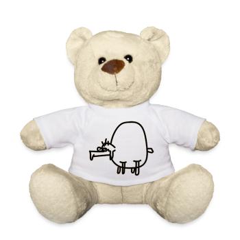 Guenther das Schaaf - Teddy - Weiß - Vorne