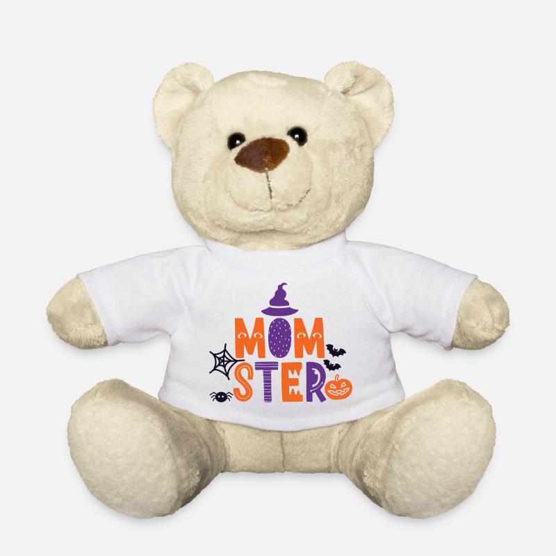 MOMster Halloween - Teddy - Weiß