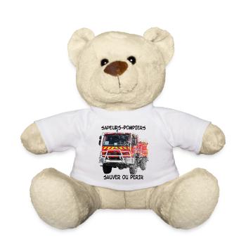 ccf speichern oder untergehen - Teddy - Weiß - Vorne