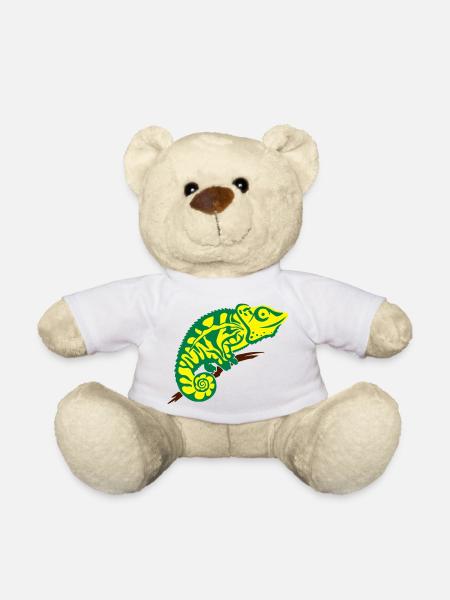 Chameleon - Teddy Bear - white
