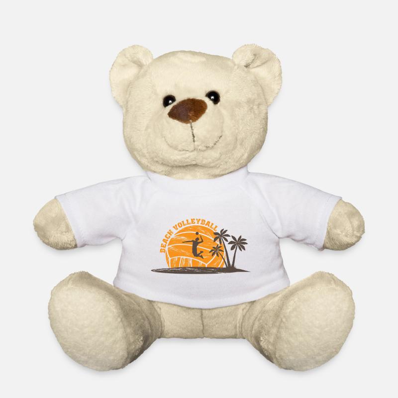 Beachvolleyball - Teddy - Weiß