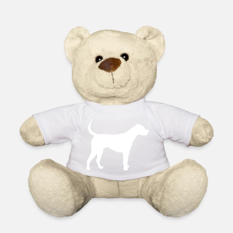 Hund; weiß - Teddy - Weiß