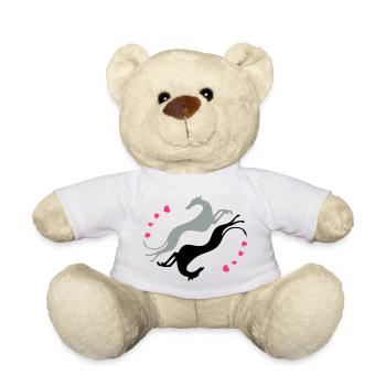 Windhundrennen Wäschetrockner - Teddy - Weiß - Vorne