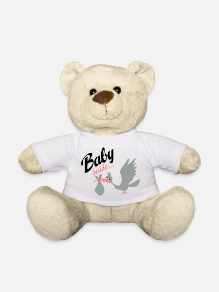 grossesse - Nounours - blanc