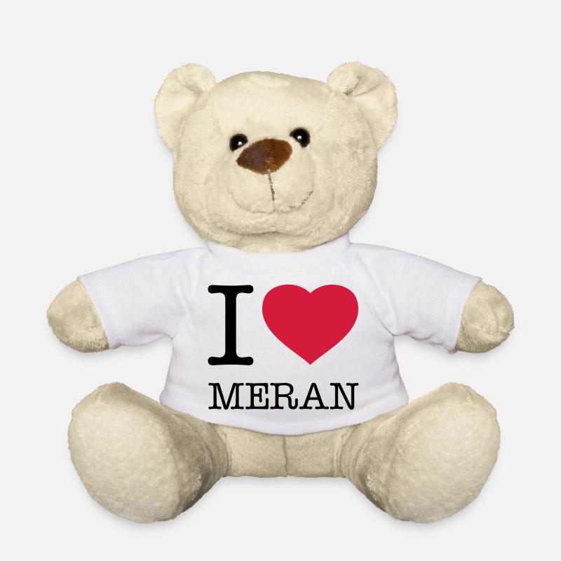 I LOVE MERAN - Teddy - Weiß