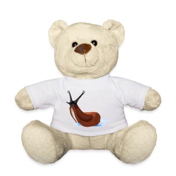 Nacktschnecke - Teddy - Weiß - Vorne
