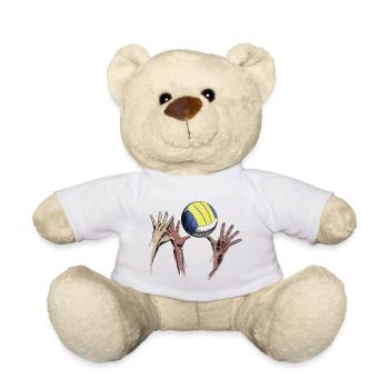 volleyball - Teddy Bear - white - Front
