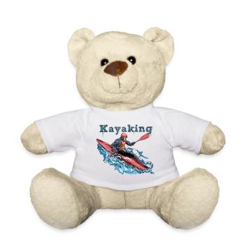 Kayak - Teddy Bear - white - Front