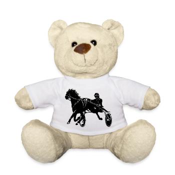 Trotting trotters - Teddy Bear - white - Front