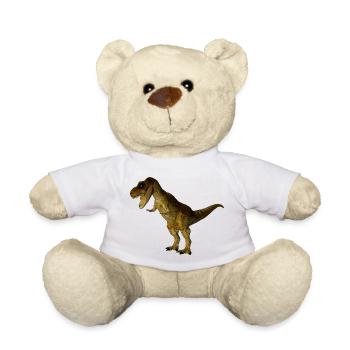 dinosaure - Nounours - blanc - Devant