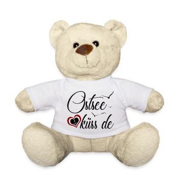 Ostsee küss de - Teddy - Weiß - Vorne