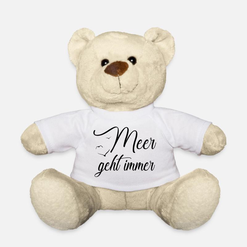 Meer geht immer - Teddy - Weiß