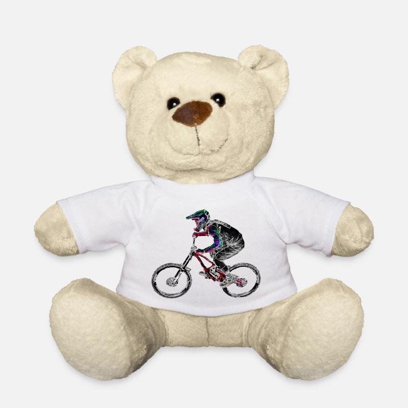 vtt mtb downhill - Nounours - blanc