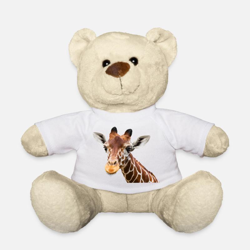 giraffe - Teddy Bear - white