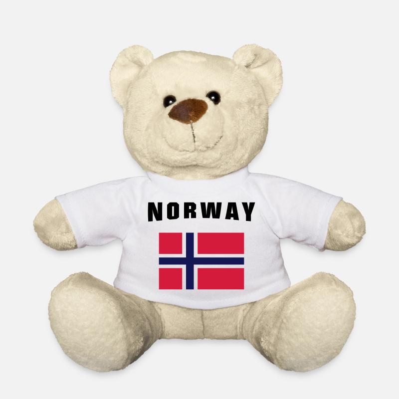 Norway Flag - Teddy - Weiß