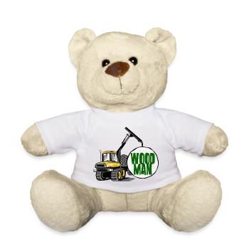 Woodman Spediteur, T-Shirts, Hoodies, Geschenke - Teddy - Weiß - Vorne