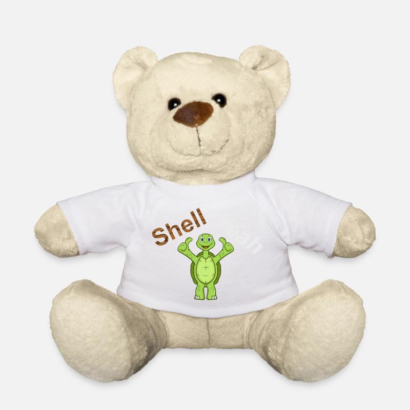 Shell Yeah Tortue Tortue - Nounours - blanc