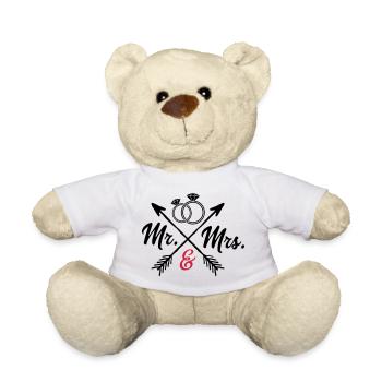 Mr. And Mrs. - Teddy - Weiß - Vorne