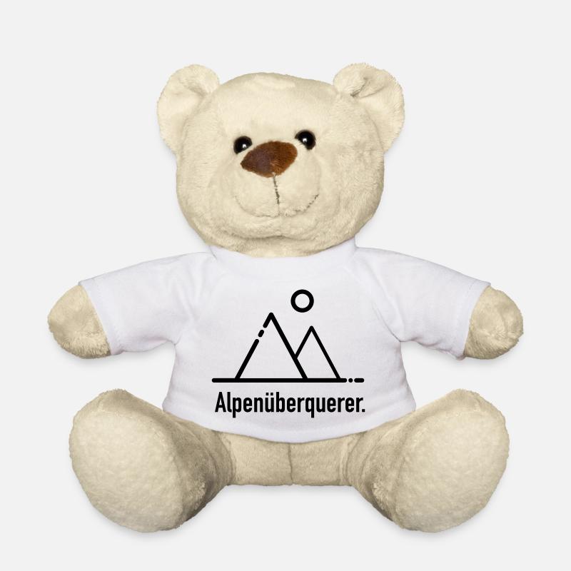 Alpenüberquerer - Teddy - Weiß