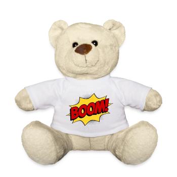Boom - Teddy Bear - white - Front
