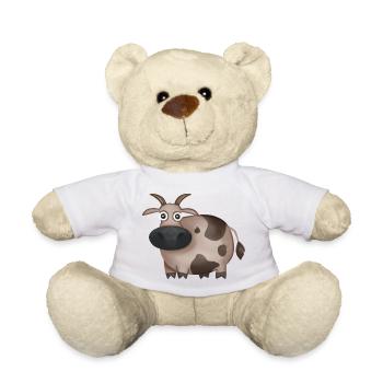 Kuh - Teddy - Weiß - Vorne