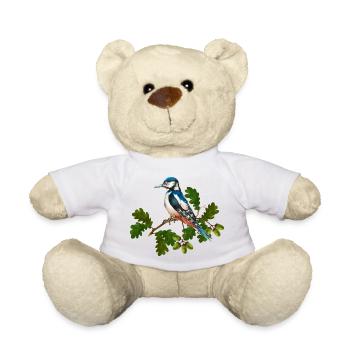 Bunte Vogel - Teddy - Weiß - Vorne