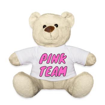 équipe de l’équipe de Pink Club Crew Sport football - Nounours - blanc - Devant