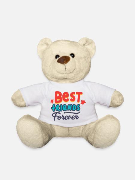 Beste Freunde - Teddy - Weiß