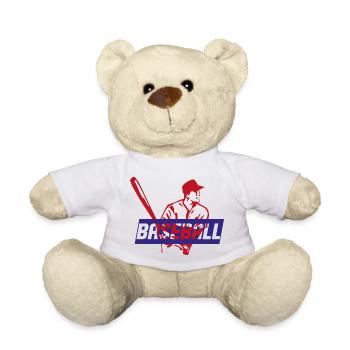 Baseball - Nounours - blanc - Devant