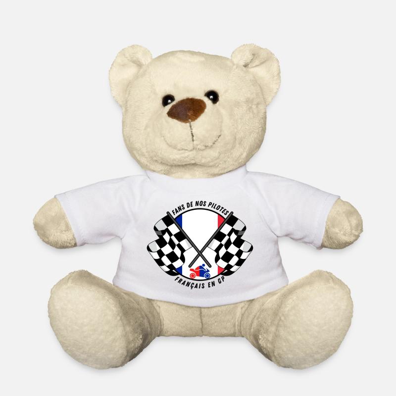 Fans de nos pilotes français en GP - Nounours - blanc