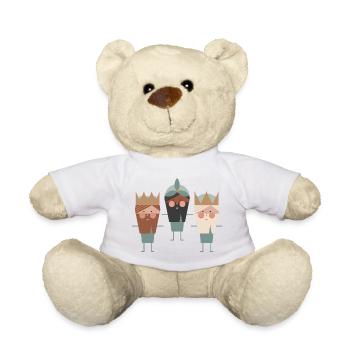 Knight Trio Royal Friends - Teddy Bear - white - Front