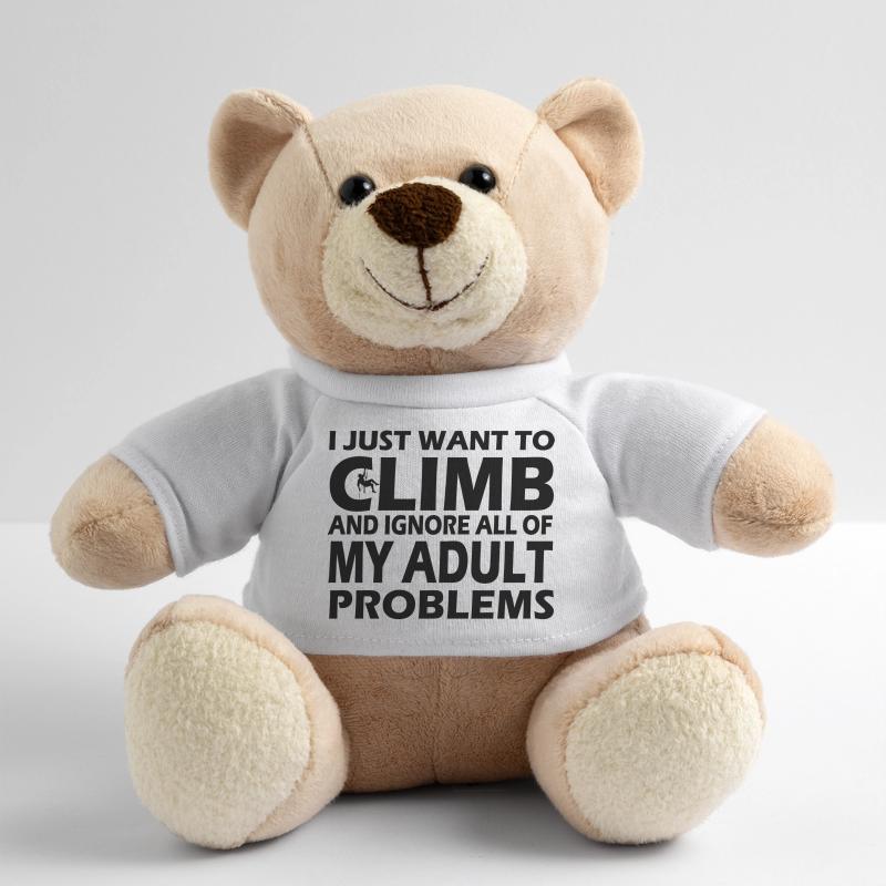 Bouldering Climbing Climbing Teddy Bear