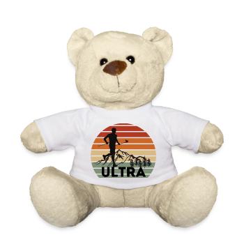 Ultra Trail Runner Sunset - Teddy Bear - white - Front