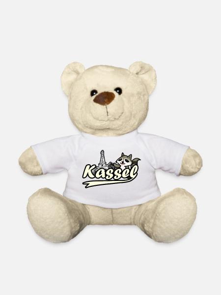 Kassel Waschbär Herkules - Teddy - Weiß