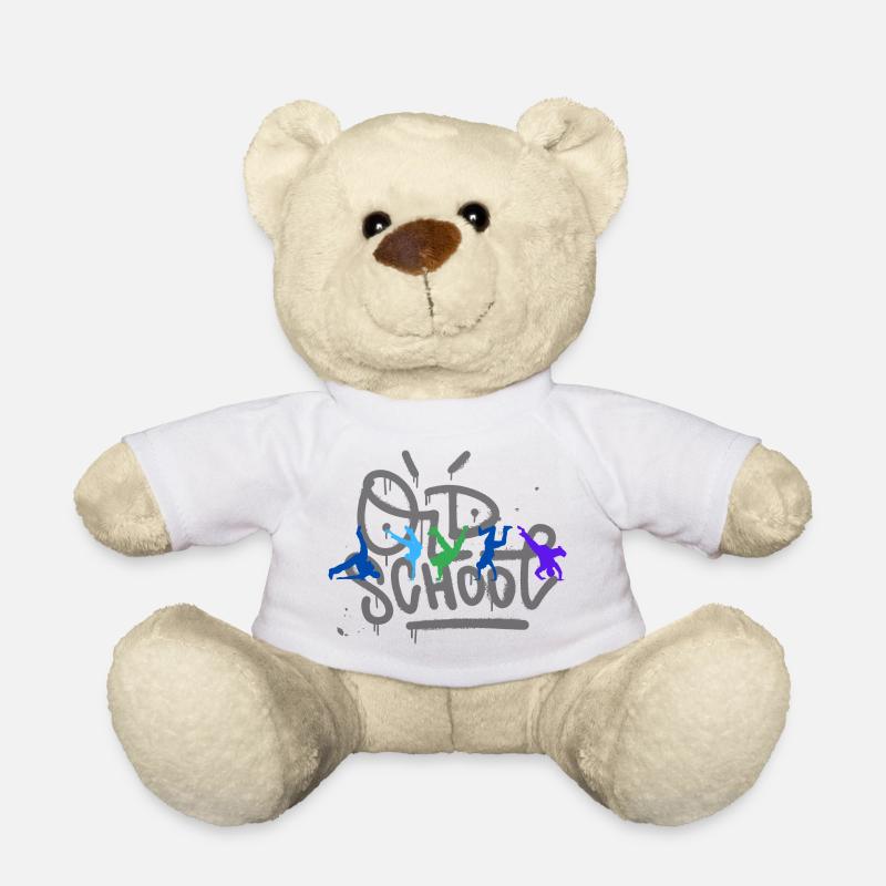 Dynamische Silhouetten von Akrobaten in Farbe - Teddy - Weiß
