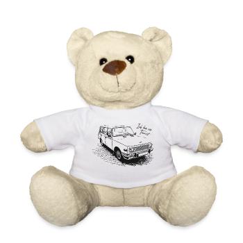 Ich bin ein Tourist | Wartburg - Teddy - Weiß - Vorne