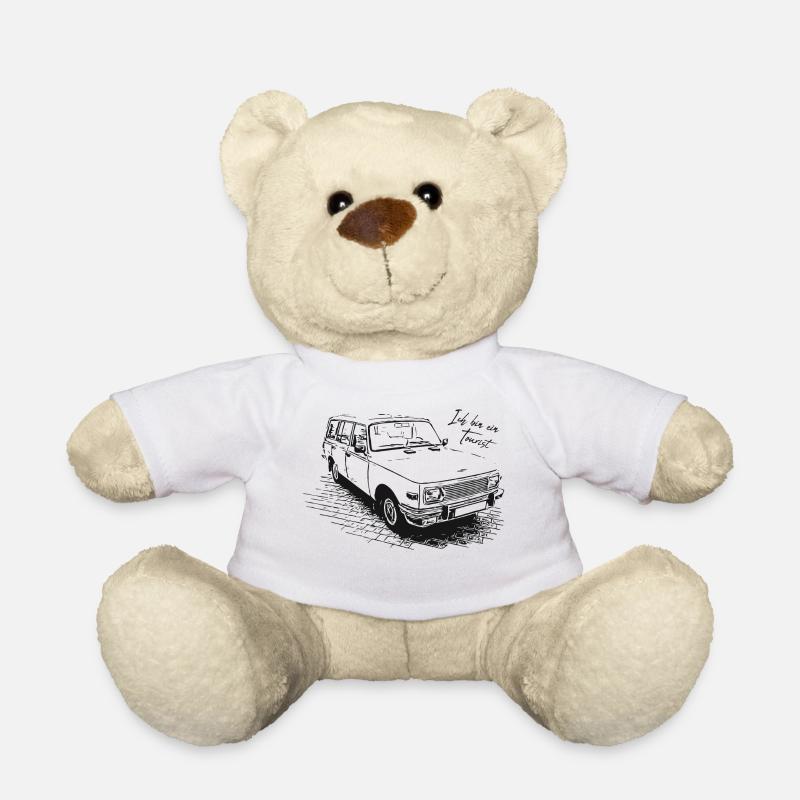 Ich bin ein Tourist | Wartburg - Teddy - Weiß