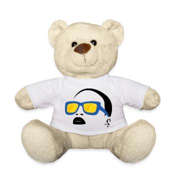 Strand und Sonnenbrille Design - Teddy - Weiß - Vorne