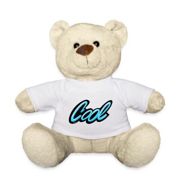 Cool - Graffiti - Nounours - blanc - Devant