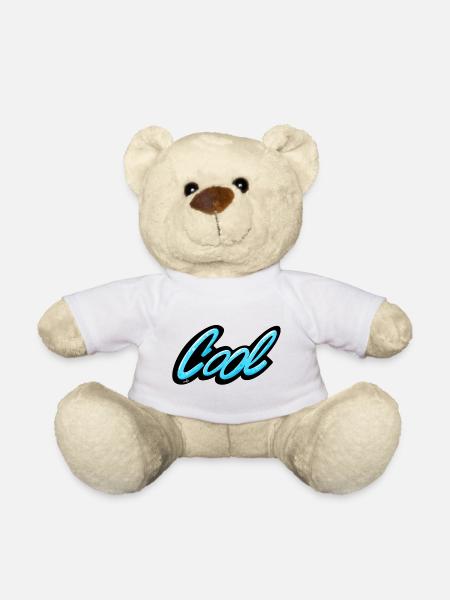 Cool - Graffiti - Nounours - blanc