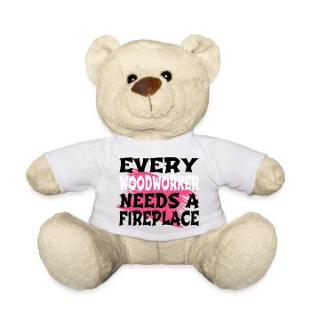 super sabrina charpentier tshirts présents - Nounours - blanc - Devant