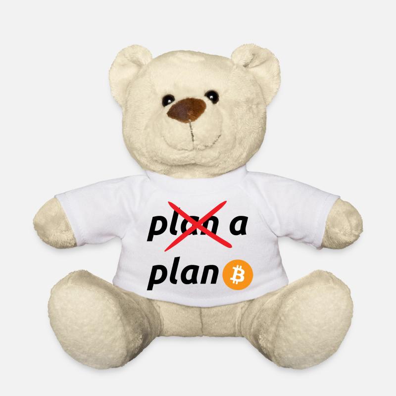 plan b bitcoin - Teddy - Weiß