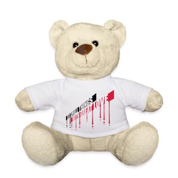 Quote do small things - Teddy Bear - white - Front