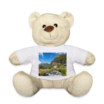 Geiranger panorama Storseterfossen Norwegen - Teddy - Weiß - Vorne