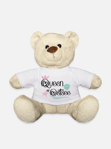 Ostsee T-Shirt für Frauen - Teddy - Weiß