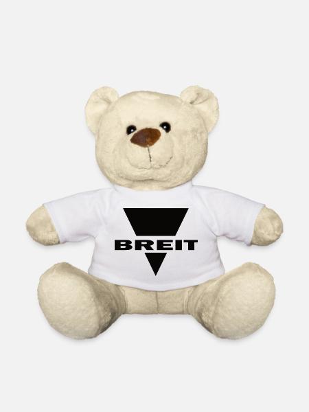Breit - Teddy - Weiß